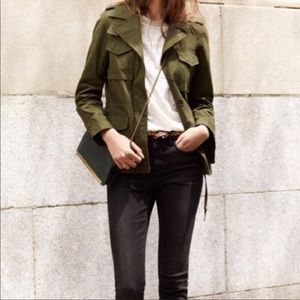 Madewell Olive Army Utility Jacket